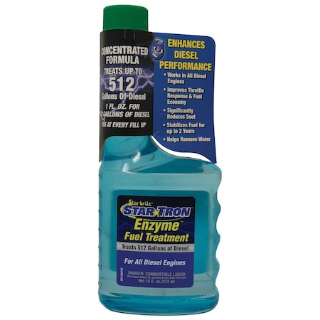 A & I Products Star*Tron Enzyme Diesel Fuel Additive, 16 Oz USA Labeled 4 x2 x9 A-B1AC93116